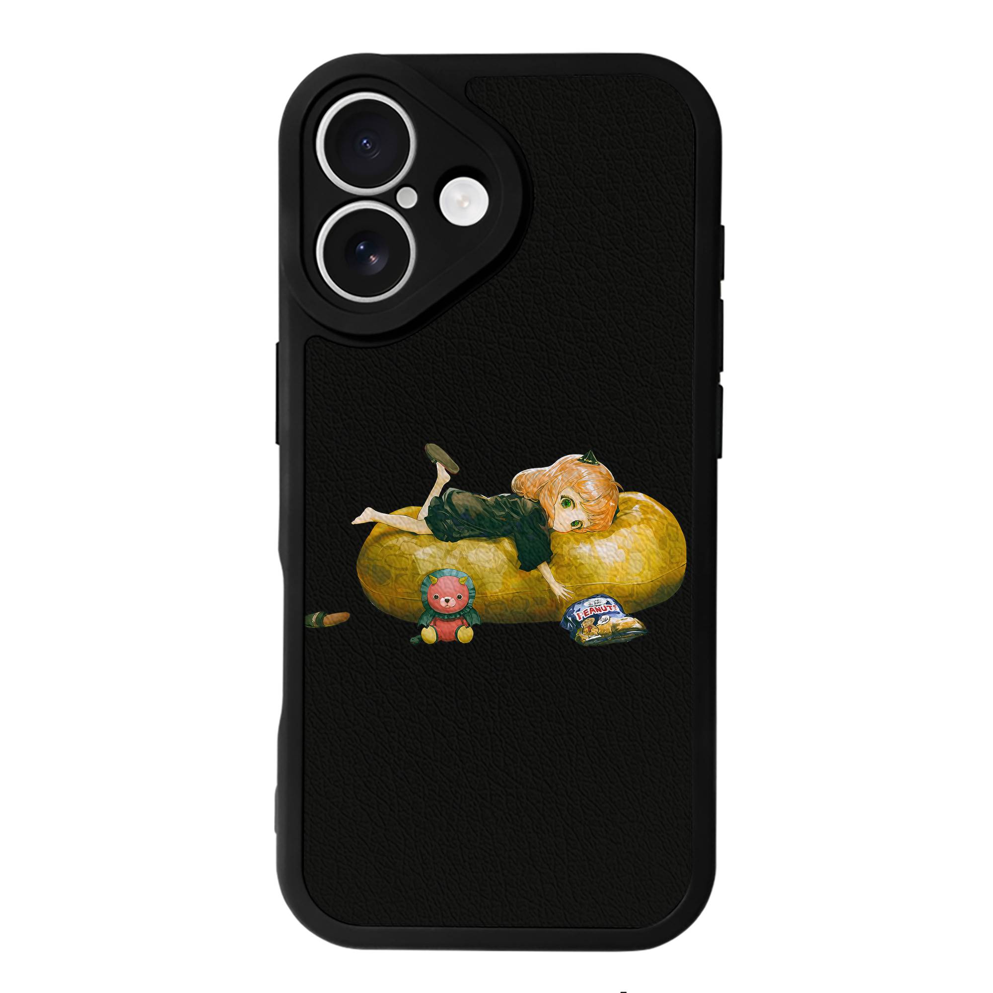 （画像用） SPY×FAMILY间谍家家酒 【iPhone 16シリーズ対応】シリコンスマホケース（レザー調） 材質：シリコン